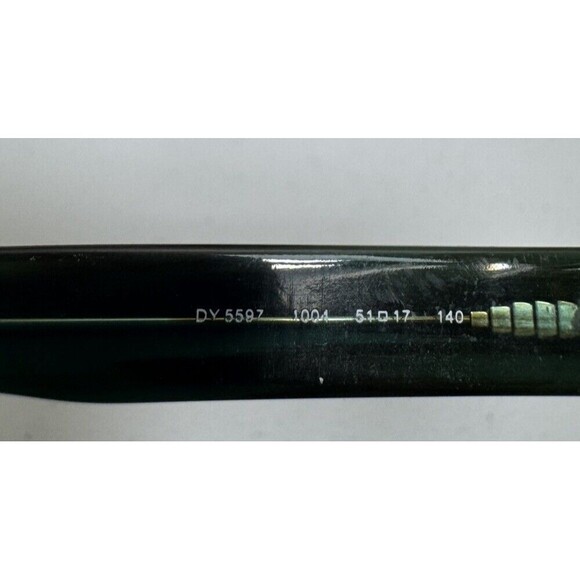 DKNY Black Rectangular Eyeglasses Frame Only DY5597 1004 51 17 140 - Picture 6 of 8